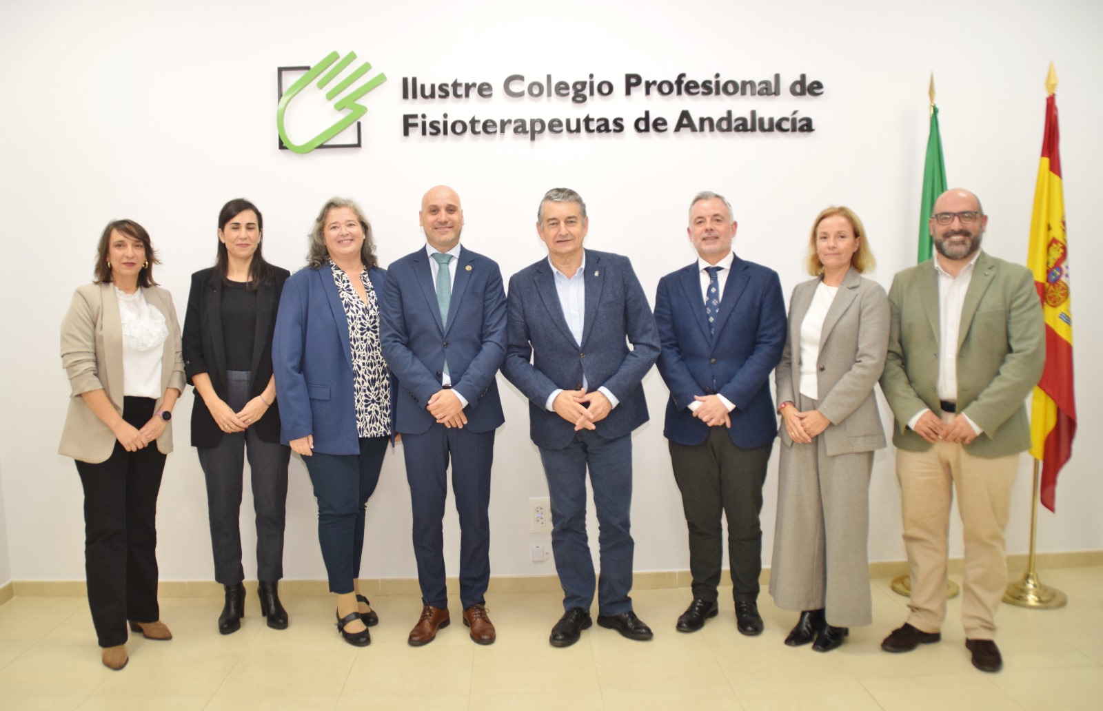 De izquierda a derecha, Raquel González, Arancha Jiménez, Patricia Ruiz, Miguel Ángel Lérida, 